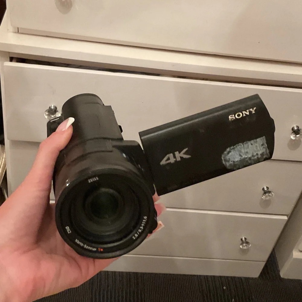 Sony Black 4K Digital Camera used